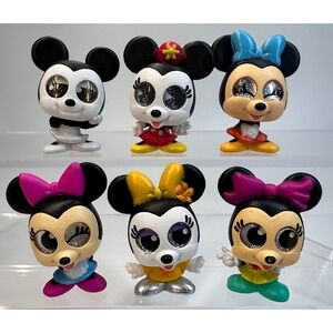 Disney Doorables MINNIE MOUSE Series 9 DECADES Complete Set of 6  ULTRA RARE NEW